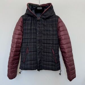 🎁 Men’s Duvetica reversible winter puffer down filled jacket 48 M S